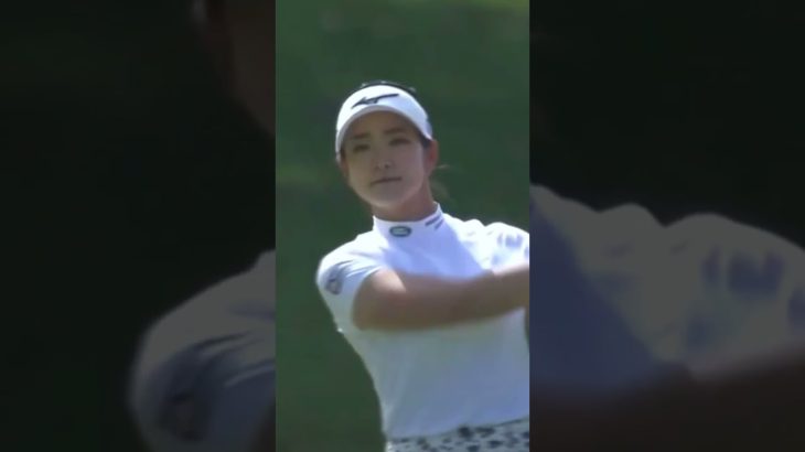 原英莉花 ハラ エリカ/ Erika Hara(23歳) | 日本年轻漂亮的职业高尔夫球手 Japan beautiful young female JLPGA Golfer #shorts